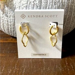 Kendra Scott Abbie Convertible Huggie earrings